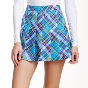American Apparel Plaid Tennis Skirt